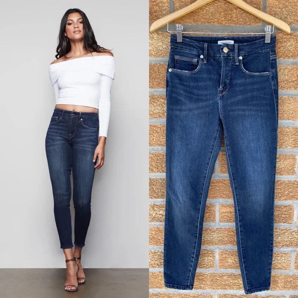 Good american GOOD LEGS CROP 2/26